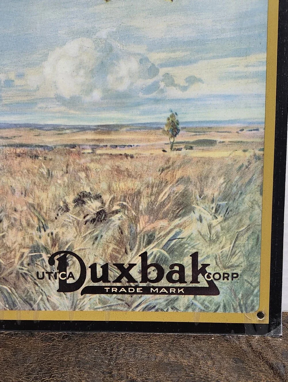 Duxbak Hunting Scene Metal Wall Art
